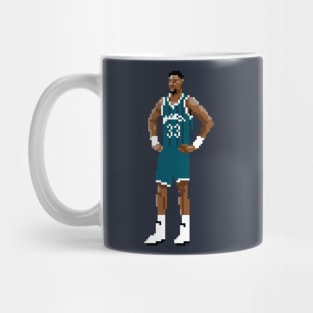 Alonzo Mourning Hornets Pixel Mug